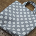 ご依頼品  ドット帆布のトートバッグ