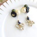 820*⌇new⌇ヴィンテージボタンのつぶピアス/イヤリング