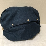 抱っこ紐　収納カバー　ハンドメイド　ヒップシート　カバー　デニム