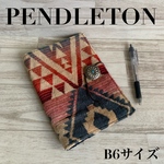 送料無料！ペンドルトンのリメイク手帳ケース♡手帳カバー♡ブックカバー♡