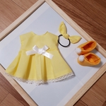 再販×3♪　25.5㎝ドール服　ワンピースとヘアゴム☆
