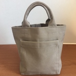  小さいめのトートバッグ・ベージュ