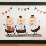3匹のこぶた【原画】