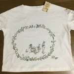 手刺繍カットソー