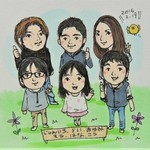 似顔絵6人orペット6匹おまかせ(合計６)　ミニチュアアート
