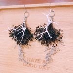 【結婚式】かすみ草ピアス【Twig Gypsophila series】﻿﻿ 