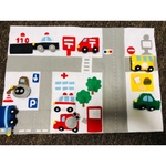 【再販10】働く車のフェルトおもちゃ