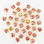 ４mm♡ライトローズＡ級ガラスストーン♡