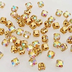 ３mm♡オーロラＡ級ガラスストーン♡
