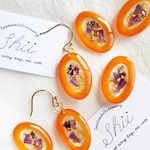 ハロウィン🎃flowerhoop〈ピアス･イヤリング〉