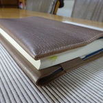 leon1979 様ご予約品です。他の方のご購入はお控えください。単行本用革のブックカバー　