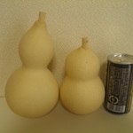 乾燥ひょうたんＡセット④18㎝と13㎝