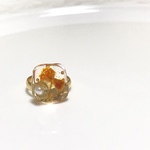 指輪 リング  かすみ草 ピンキーリング