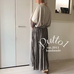 受注生産・コットンリネン裏パイルの上品 大人スエット プルオーバー