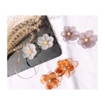 秋物    大振りお花のピアス＊イヤリング