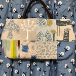 オリジナルバッグ ミナペルホネン生地使用のハンドメイド