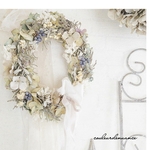 アンティークカラー  wreath【27cm×23cm】
