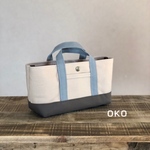 sale【送料込】帆布でほっこりミニトート横長 no.202