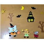 壁面  10月 ハロウィン★