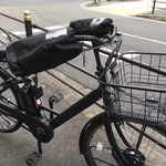 アシスト自転車ハンドルカバー黒