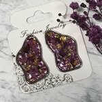 ▲送料無料▲大ぶり♡ドライフラワーピアス♡ドライフラワーイヤリング♡ボタニカル♡