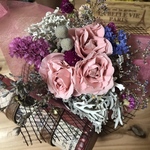 ide-k-0329様オーダーページ モーヴピンクの花束