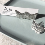 silver butterfly ring