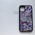 ＊新作＊ リバティ iPhone11ケース＊マーガレットアニー＊パープル＊