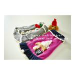 ko＊様専用お買い物ページ  Cherry cardigan . White cap knit one piece .  わんちゃんのワッペン