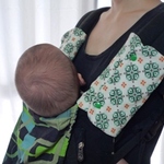 エルゴふわとろ最高の肌触りをＷガーゼよだれパッド