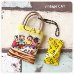 vintage CATのミニチュアバッグ