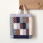 《在庫sale‼︎》キルティングdeツギハギてさげバッグ＃001【BNGB】