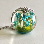 Emily's Apple アクアブルー ネックレス