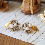 ＊weddingにオススメ＊ -gypsophila  pierce(earring)-