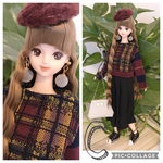 チェックセーター単品C