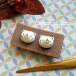 みたらしにゃんこ【ピアス/イヤリング】