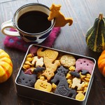 「フチねこ♪クッキー缶」ハロウィンVer（L）