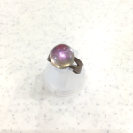 魔術師見習いのプチ半球ピンキーリング-雷光-