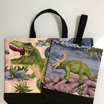 【再販】 レッスンバッグ&シューズケース 🦖恐竜