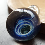 Energy Frog  space series  space vortex（クリスタルオパール）
