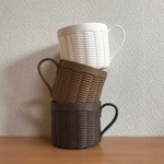 【☆wakanana☆様専用】コーヒーカップかごマロン2個