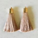 【A】Gold Cap Silk Tassels
