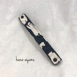 水筒肩ひもカバー◆ネイビーしろくまさん×ネイビー