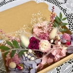 くすみカラーローズと仲間たち＊ハーバリウム 花材ドライフラワー  花材詰め合わせ