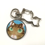 ノラさんご予約ページ(七宝焼の猫キーホルダー)