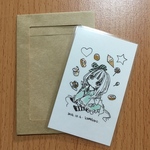 原画・アメルとお菓子