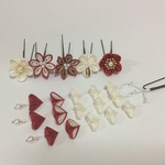 kinauni様オーダー品つまみ細工 