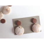 small wood × marble circle