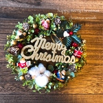  Xmas◇クリスマスリース◇サンタのコンサートL