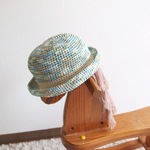 夏の海色ハット＜キッズ＞